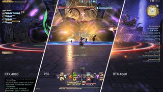 Final Fantasy XIV: Dawntrail graphics comparison