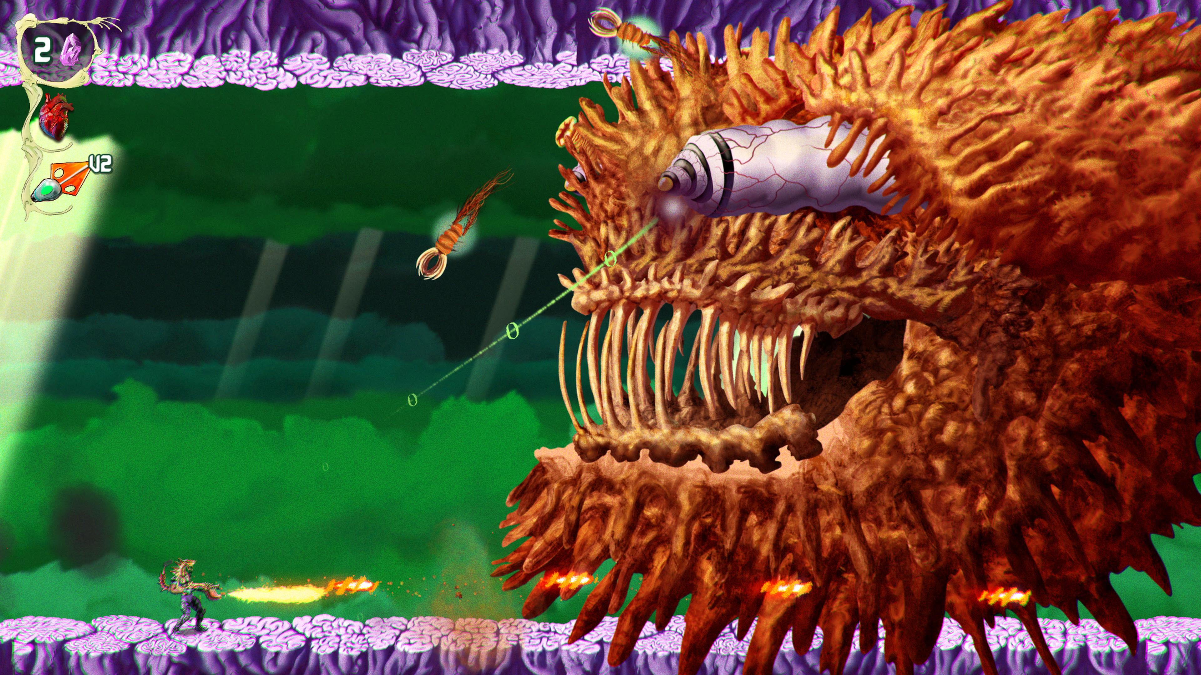 Screens from a retro video game with 80s fantasy art