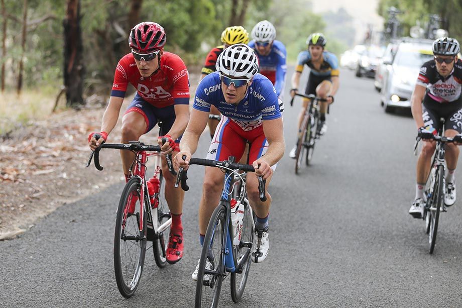 Ben Hill on the second KOM