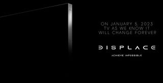 The Displace OLED TV will make its debut at CES 2023.