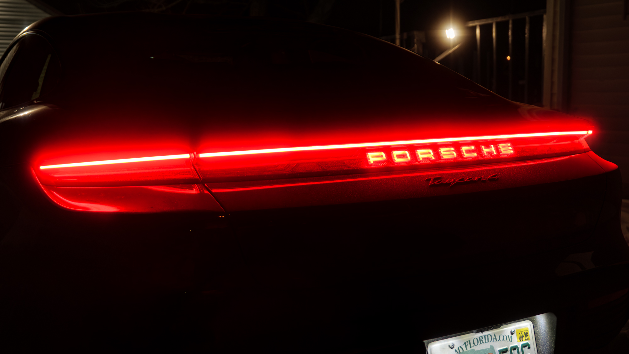 2025 Porsche Taycan test drive.