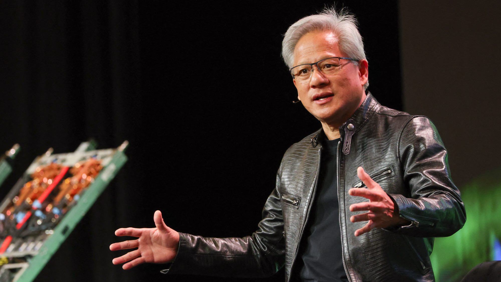 Jensen Huang at CES 2026