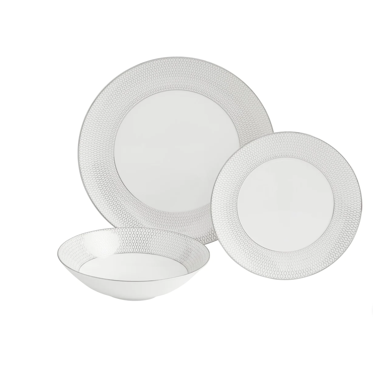 Gio Platinum dinner set
