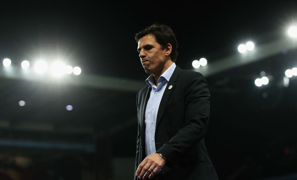 Chris Coleman, manager of Sunderland looks on during the Sky Bet Championship match between Aston Villa and Sunderland at Villa Park on November 21, 2017 in Birmingham, England.