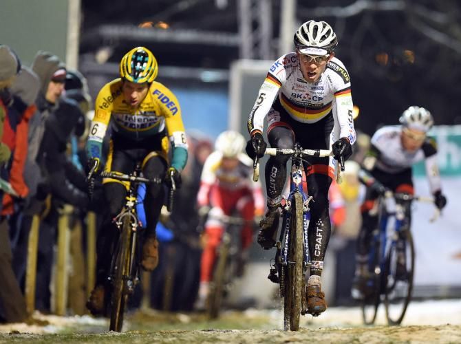 Philipp Walsleben (BKCP - Powerplus) puts in a big effort