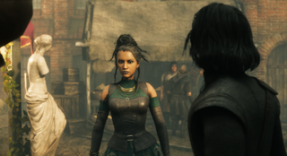 The Inquisitor review image showing a woman with dreadlocks.