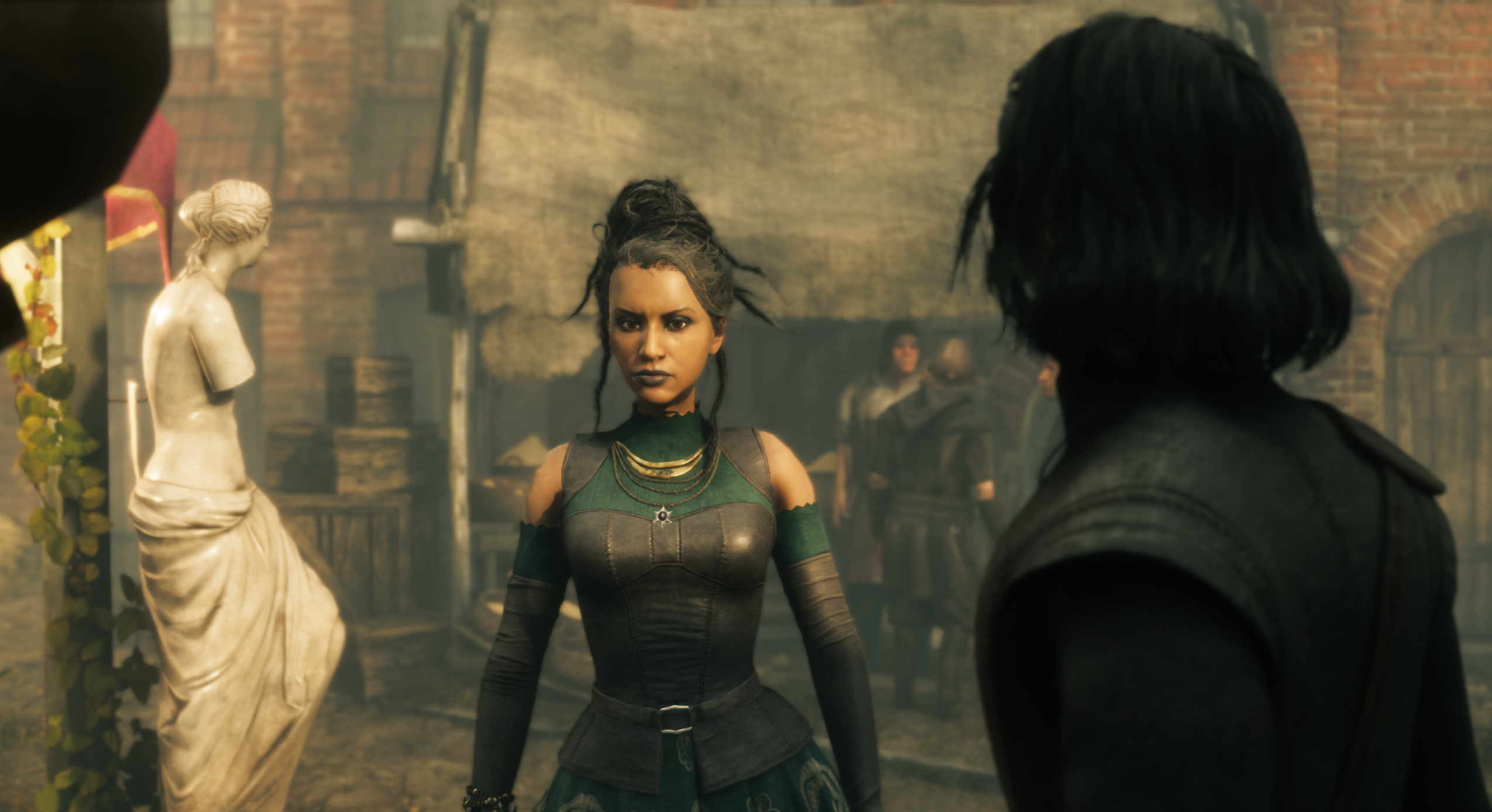 The Inquisitor review image showing a woman with dreadlocks.