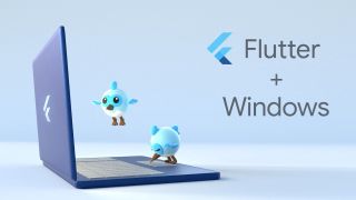 Flutter for Windows mockup image by Google