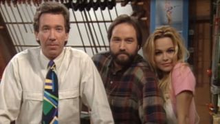 Tim, Al and Lisa on Tool Time in Home Improvement