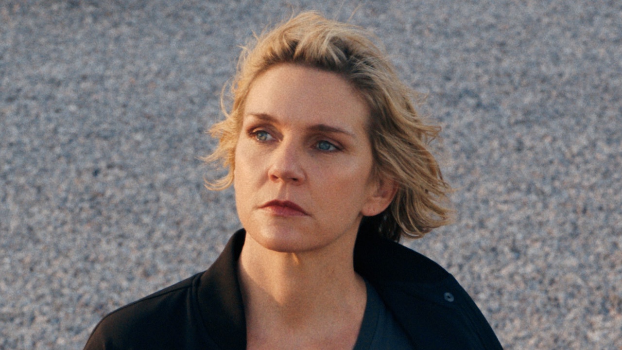 Close-up of Carol's wistful face in Pluribus Season 1