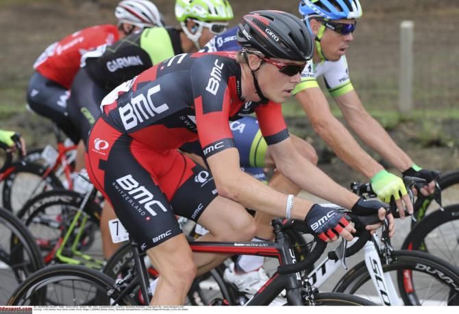 Rohan Dennis (BMC) sitting in the bunch
