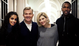 Mandip Gill Bradley Walsh Jodie Whittaker Tosin Cole Doctor Who The BBC