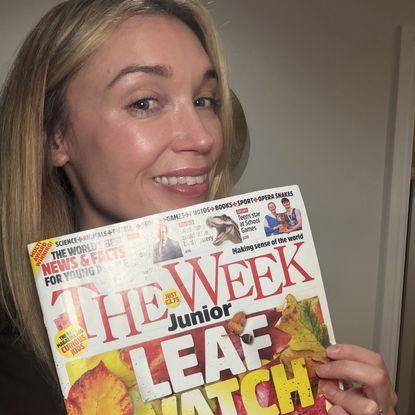 Sophie McCartney with The Week Junior