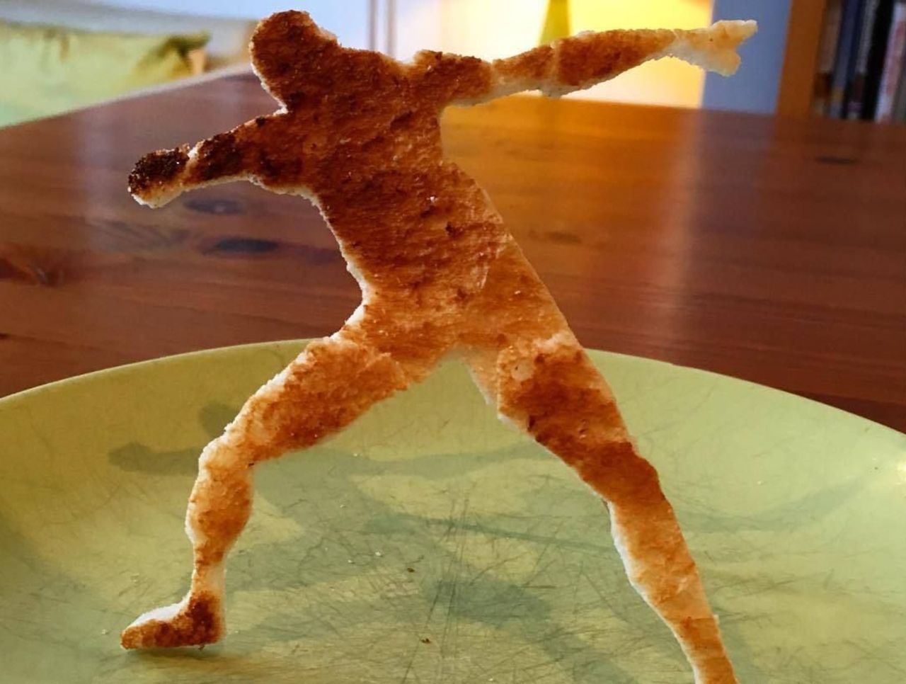 Usain Bolt's 'lightning bolt' victory stance