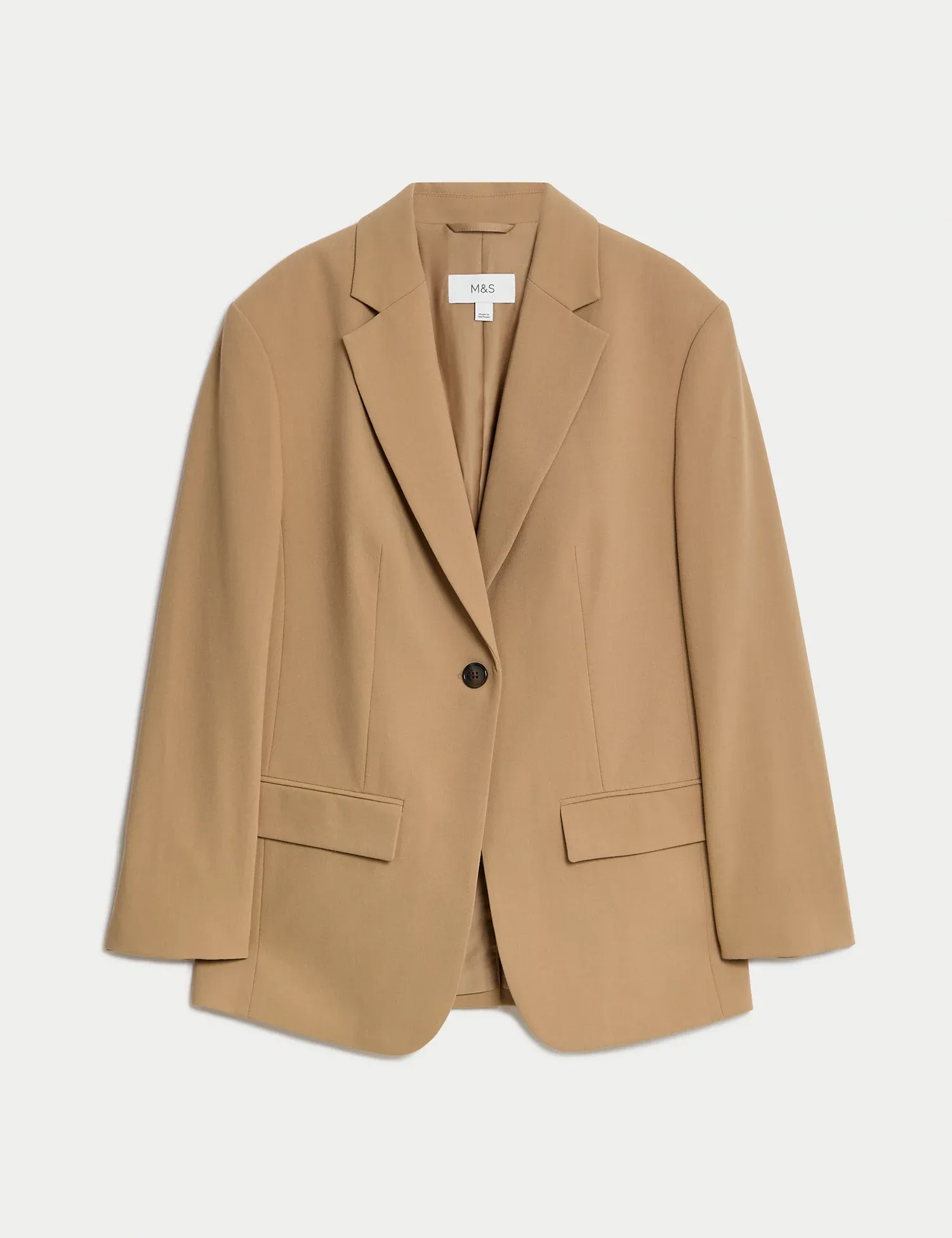 Relaxed Single Breasted Blazer