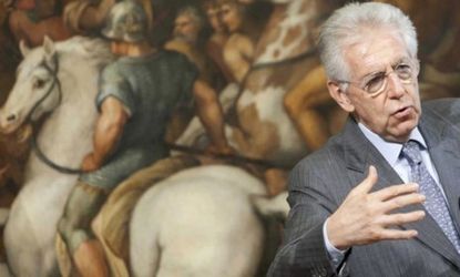 Italian Prime Minister Mario Monti leads a country whose economy, the third-largest in Europe, is burdened by the continent's second-highest debt-to-GDP ratio.