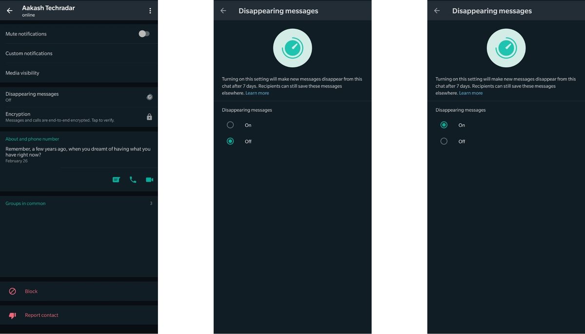 WhatsApp disappearing messages starts rolling out in India this is