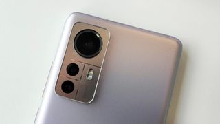 Xiaomi 12 review: phone camera lenses up close