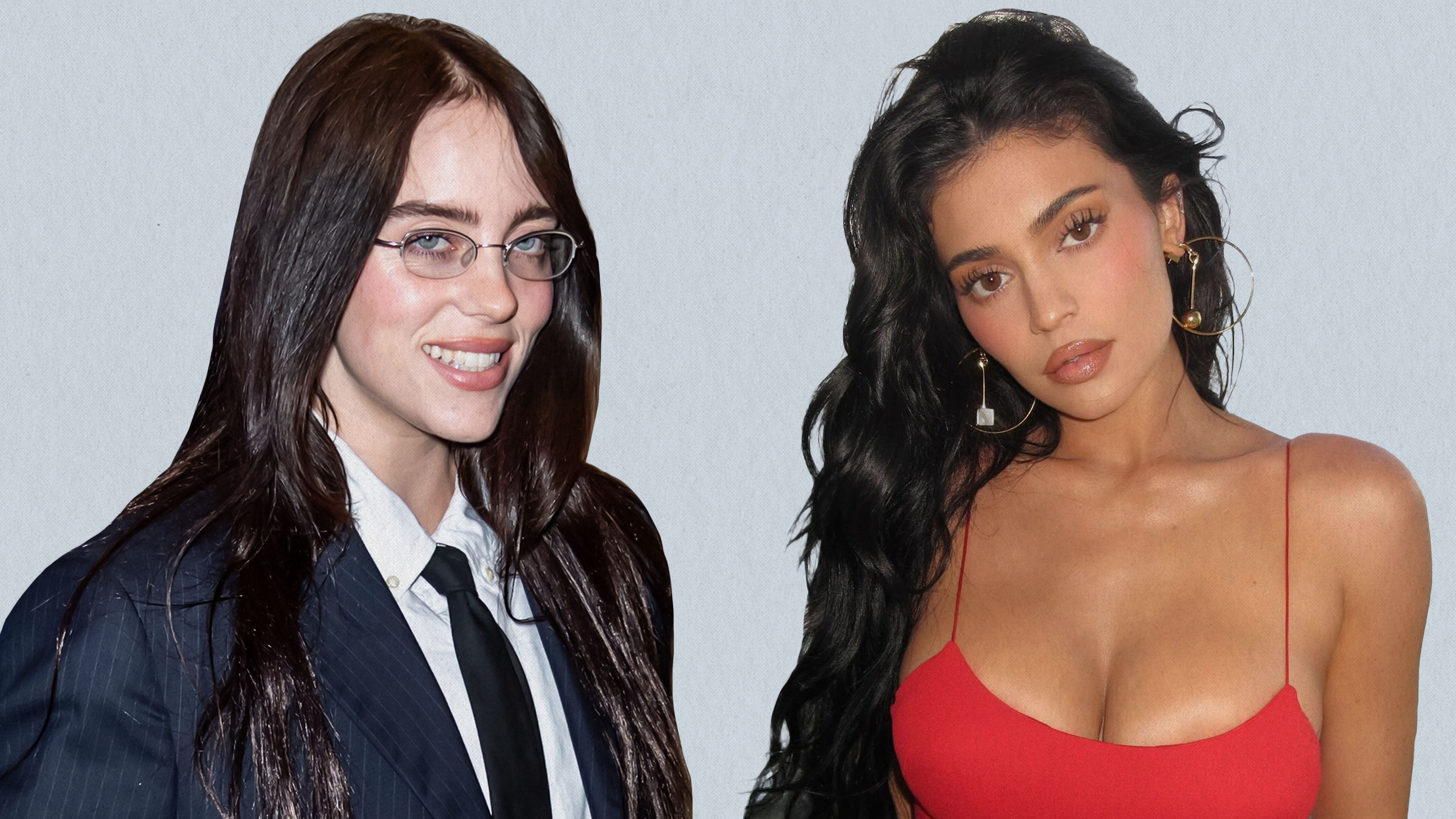 Billie Eilish and Kylie Jenner.