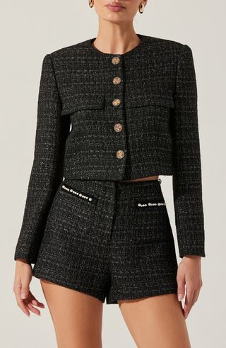 Tweed Crop Jacket