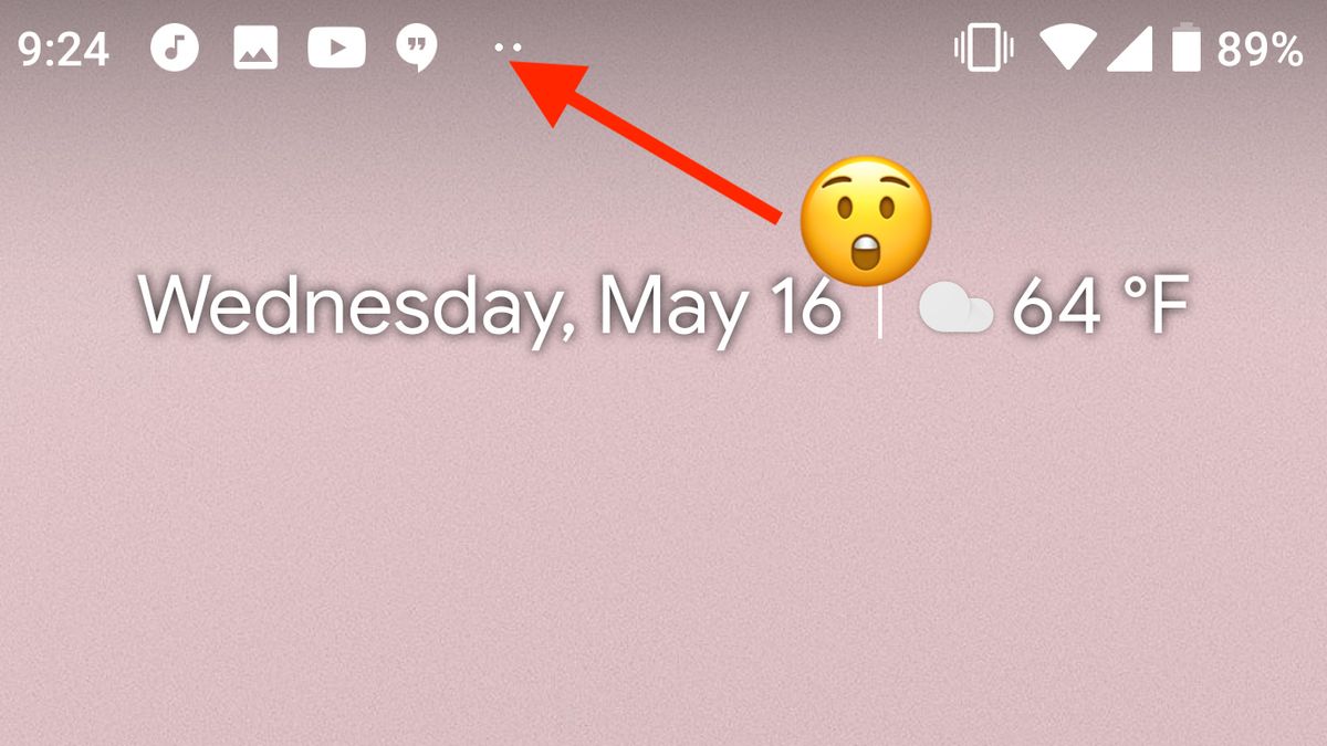 Android P only has space for four notifications icons to make you hate notches even more