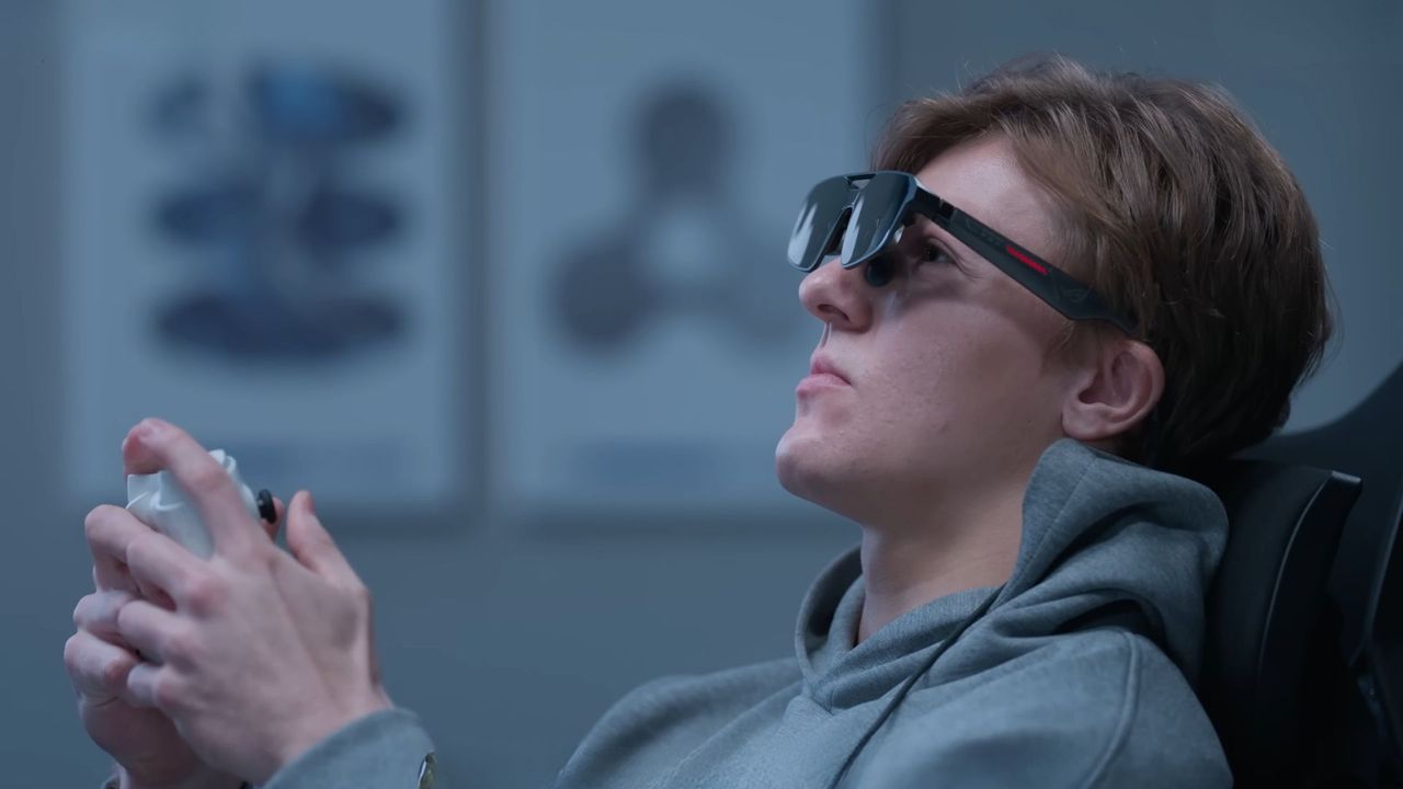 Gaming specs with impressive specs - Asus's new gaming glasses have fun ideas, but I'd much rather see them in a VR headset