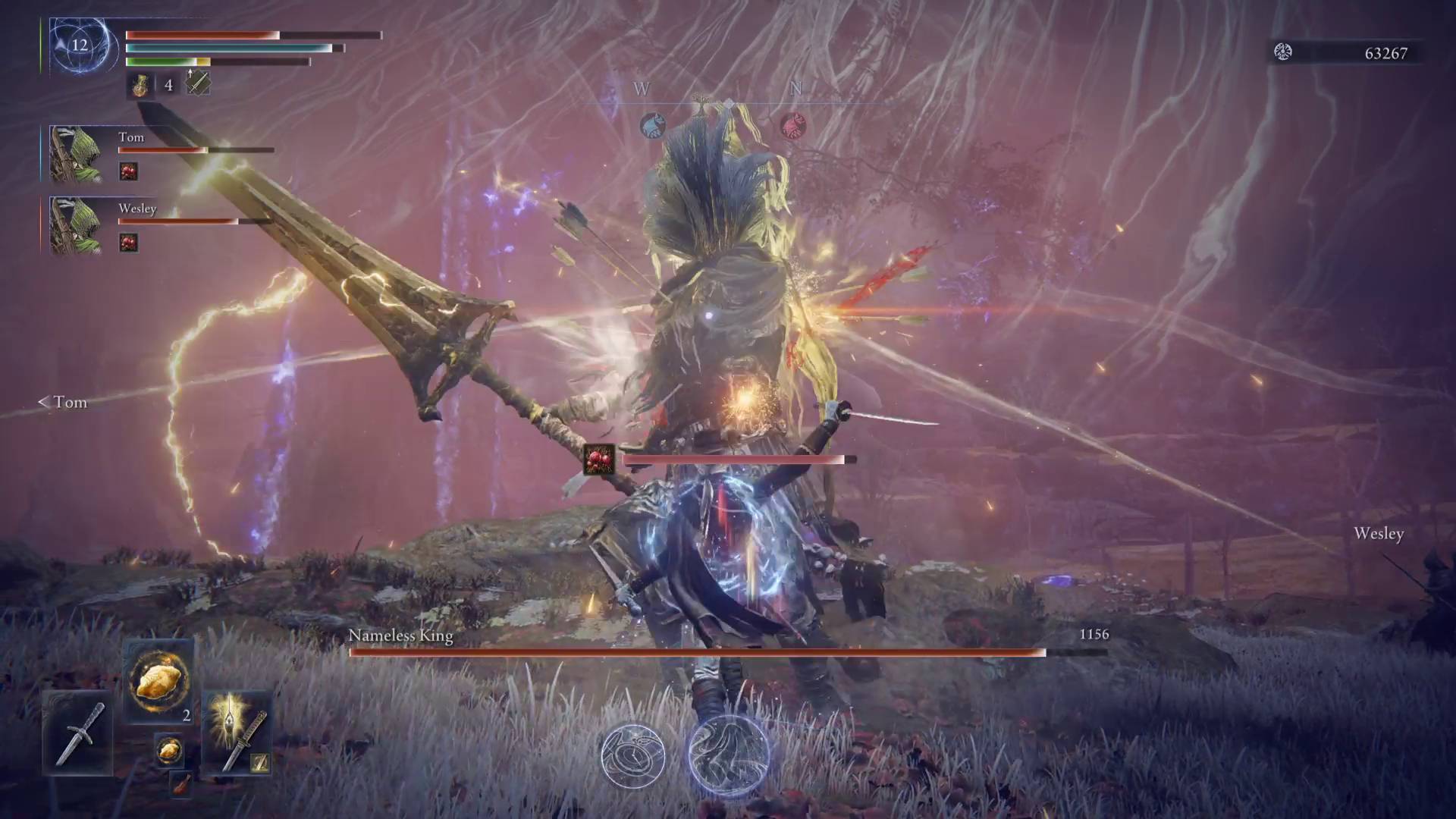 Elden Ring Nightreign Nameless King boss