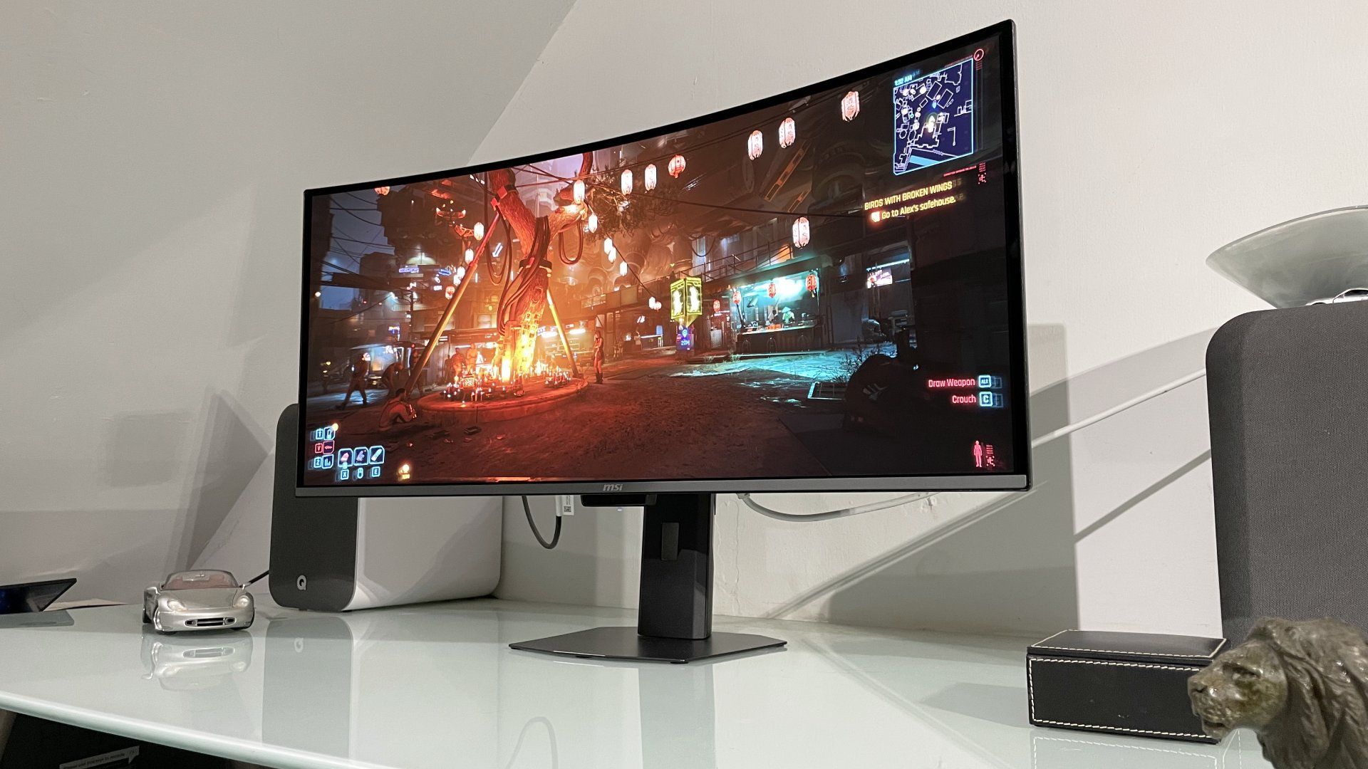 لقد كنت ألعب على لوحة QD-OLED الجديدة مقاس 34 بوصة من MSI والآن لا أريد استخدام شاشة LCD مرة أخرى