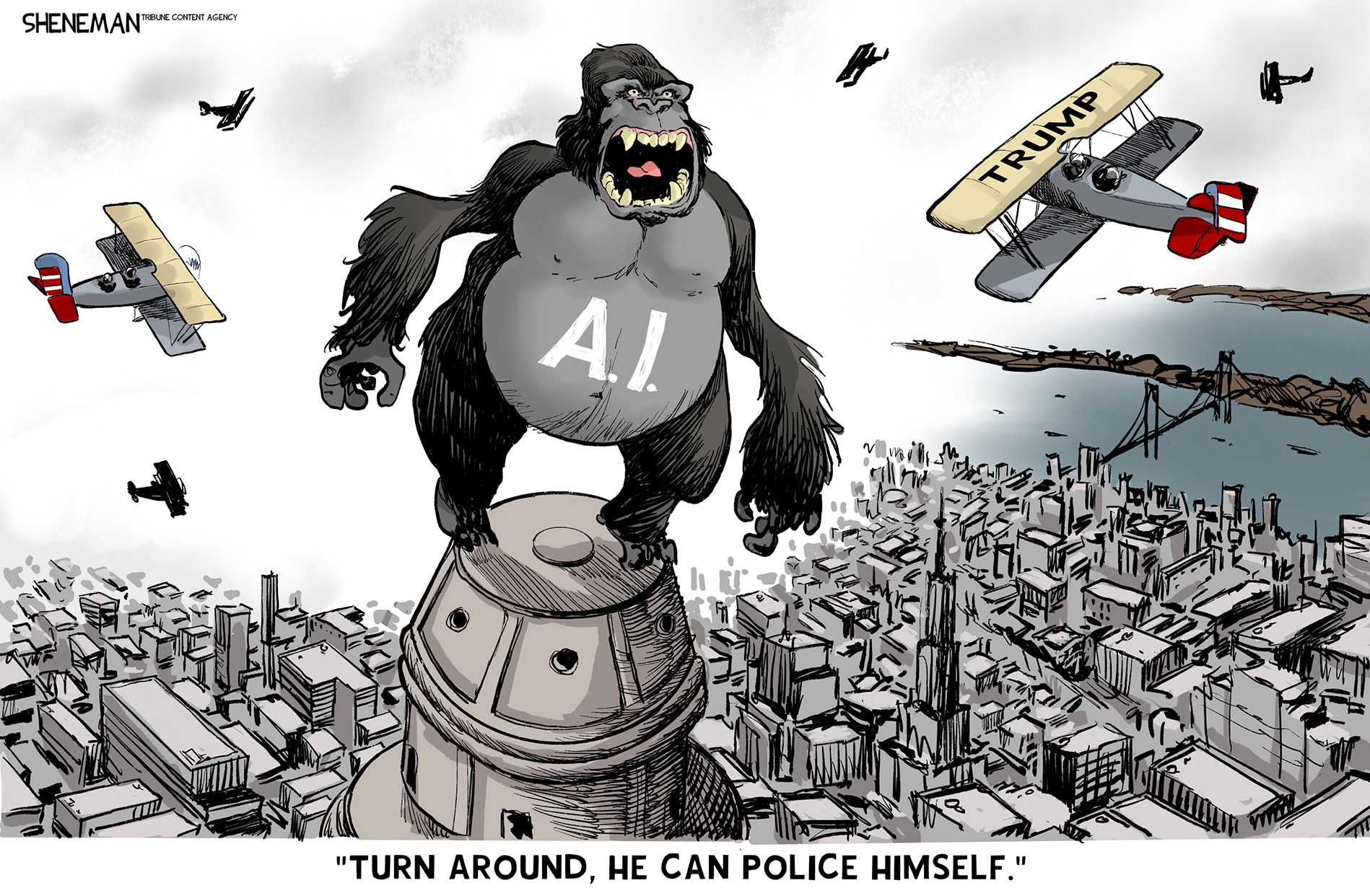 
                                Political Cartoon
                            