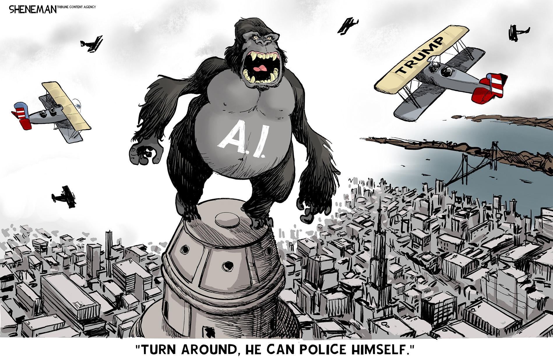 Political Cartoon