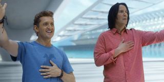 Alex Winter and Keanu Reeves in Bill and Ted Face the Music