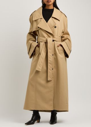 Mazlow Cotton-Blend Trench Coat