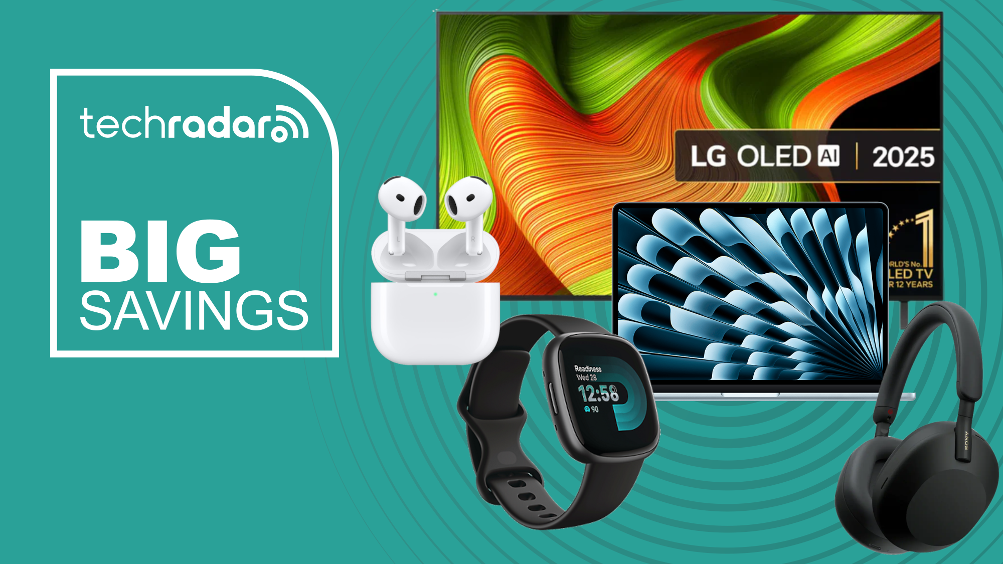 Obral Pasca Natal Best Buy memangkas harga teknologi terlaris — diskon 55% untuk TV, laptop, jam tangan pintar, dan banyak lagi