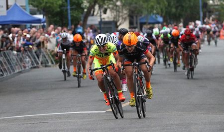Shelley Olds (Ale Cipollini) wins White Spot Delta Road Race