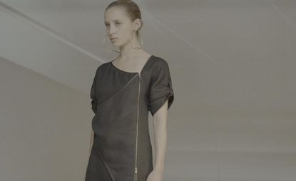 Turkish designer Hussein Chalayan has collaborated with Paris-based luxury leather brand VSP to create the label's spring/summer 2015 collection