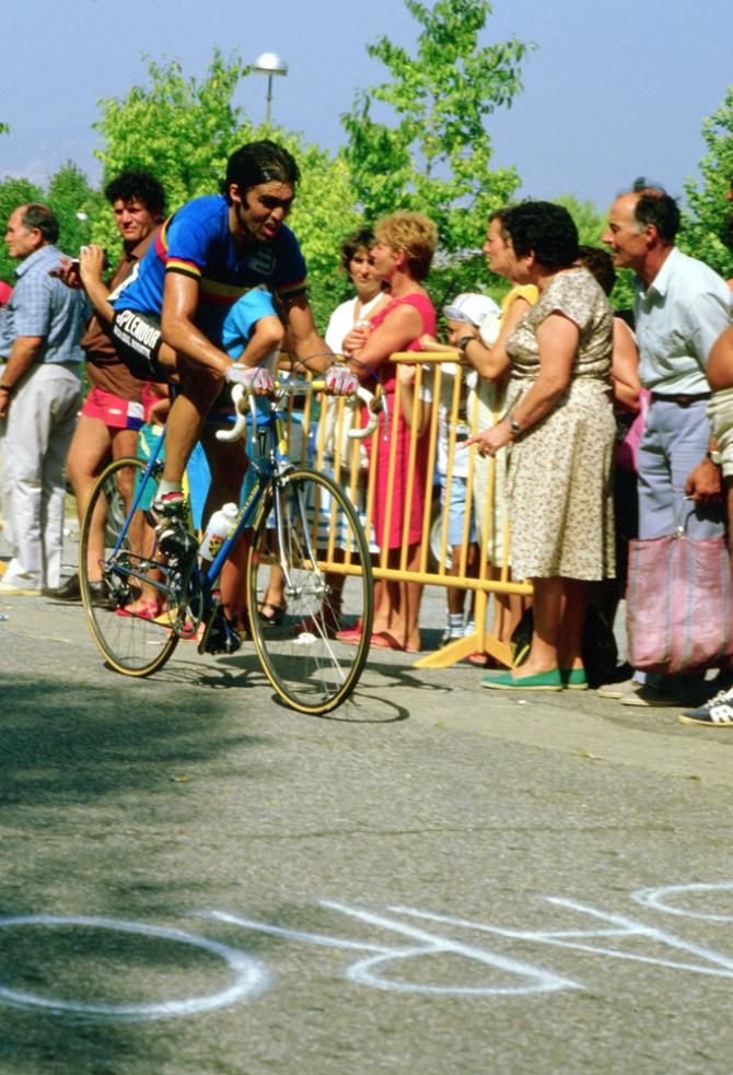 1984 Worlds: Claude Criquielion (Belgium) would win gold in Barcelona, Spain
