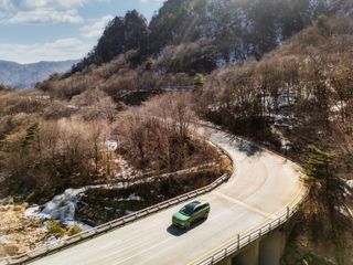 Not on the driving route: the Ioniq 9 in South Korea