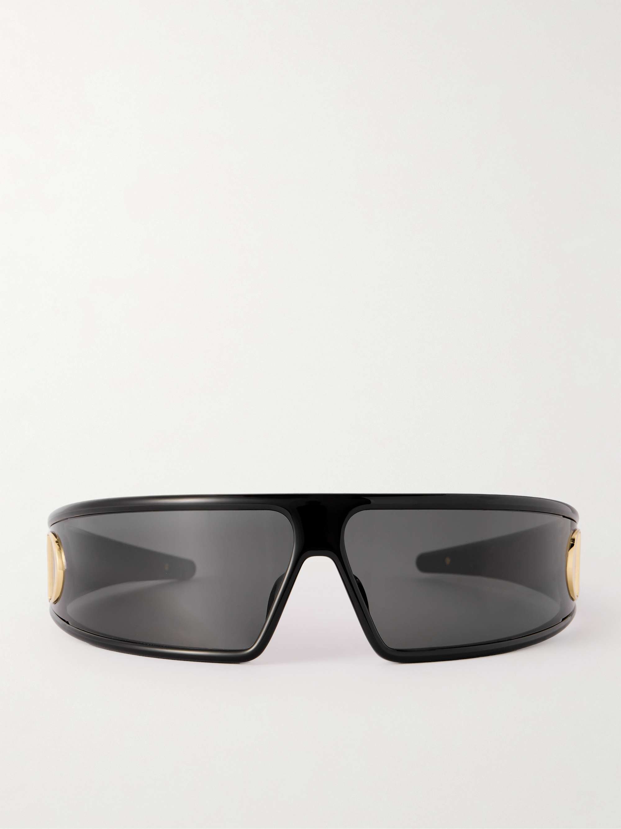 Verydior M1u Wrap-Around Acetate Sunglasses