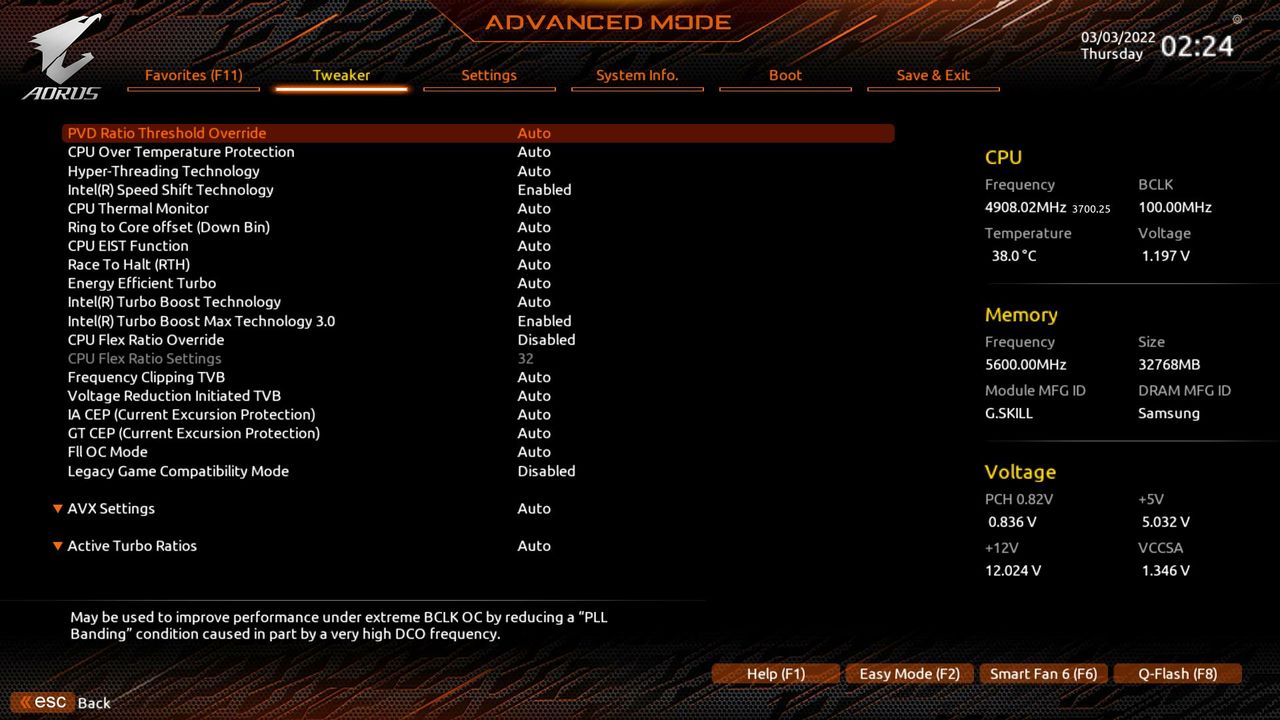 Gigabyte Z690 Tachyon