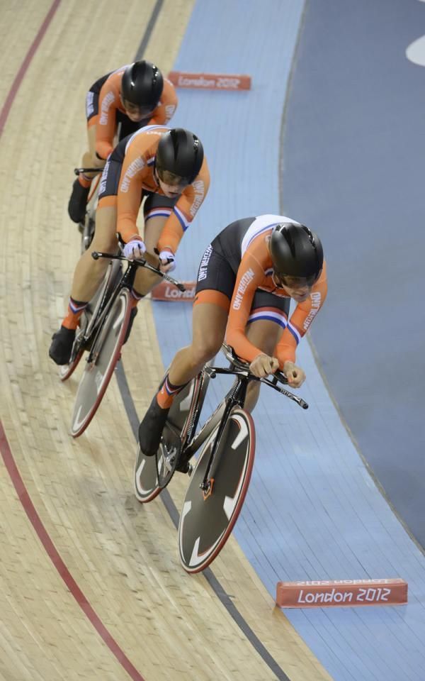 The Dutch finished sixth fastest