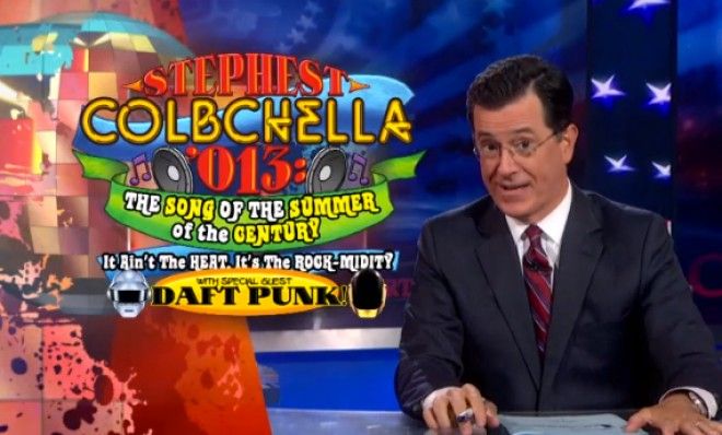 Was Stephen Colbert's Daft Punk-MTV takedown a staged hoax? | The Week