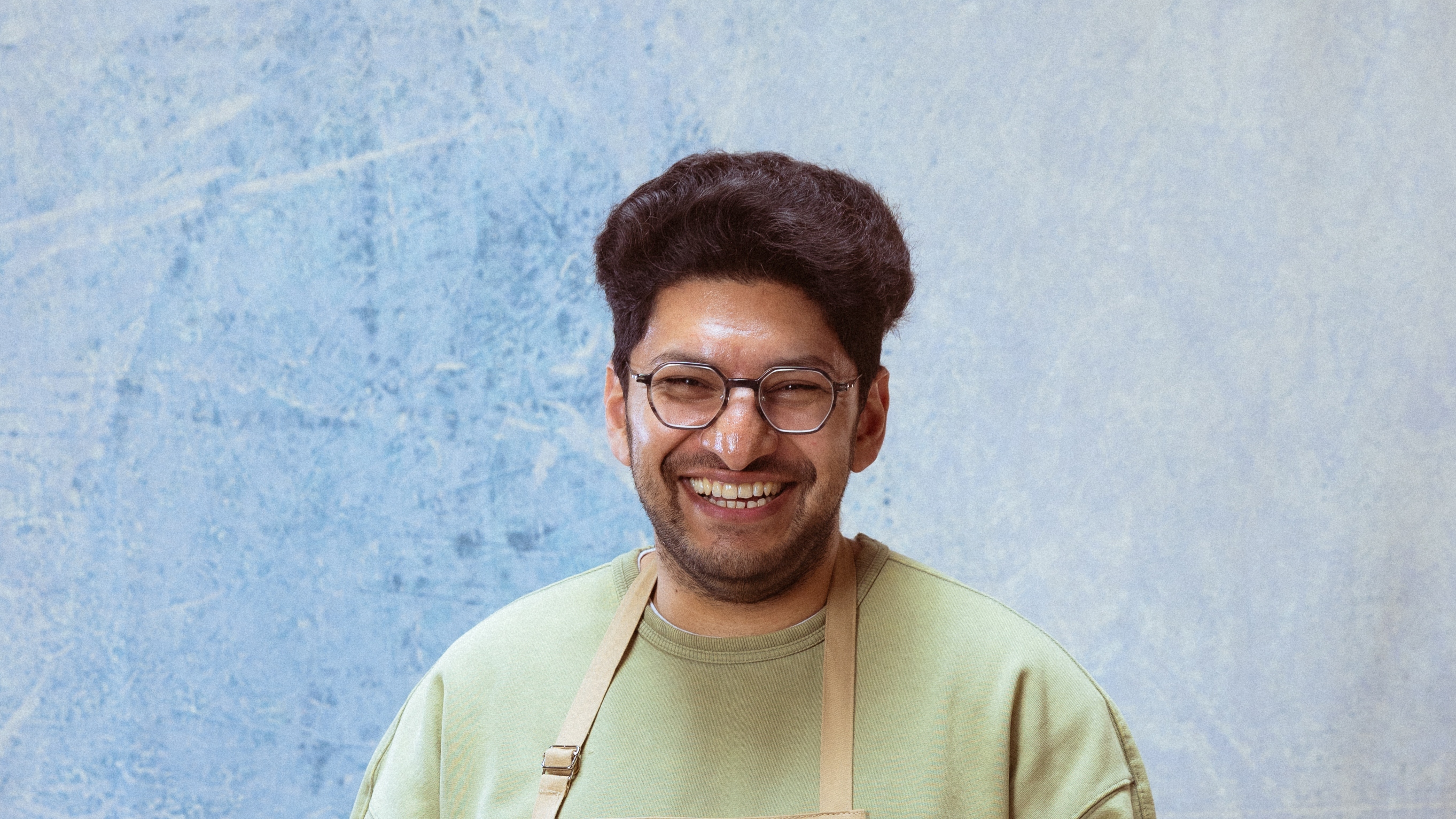 Hassan in The Great British Bake Off 2025