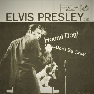 Elvis Hound Dog artwork