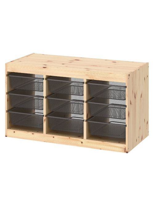 Trofast Storage Combination With Boxes - Light White&nbsp;
