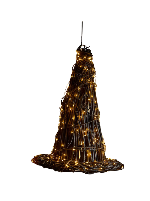 Illuminated Vine Witch Hat