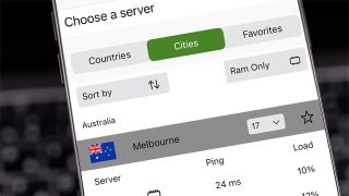 IPVanish Melbourne RAM-only server