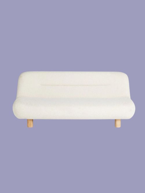 Casual Boucle Oyster Natural Otis Sofa Bed - Size One