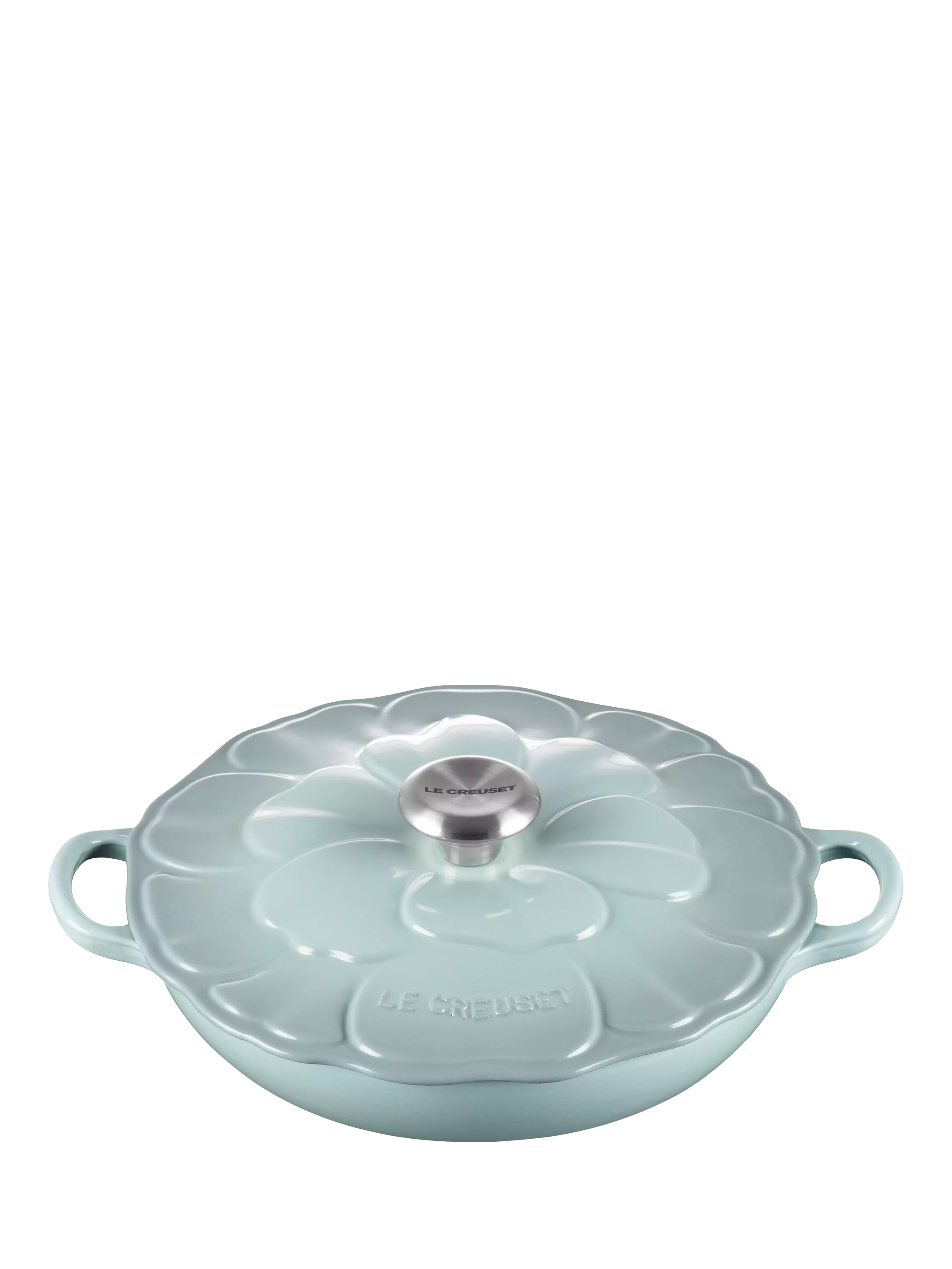 Le Creuset Cast Iron Petal Signature Shallow Casserole, 26cm
