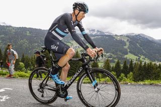 Chris Froome in the Prologue of the 2016 Dauphine-Libere