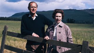 Queen Elizabeth II and Prince Philip at Balmoral